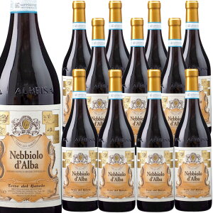 [12�{�Z�b�g] �l�b�r�I�[���E�_���o [2021] (�e�b���E�f���E�o���[��) / Nebbiolo d'Alba (Terre del Barolo) / �C�^���A / �s�G�����e / �ԃ��C�� / �t���{�f�B / 750ml