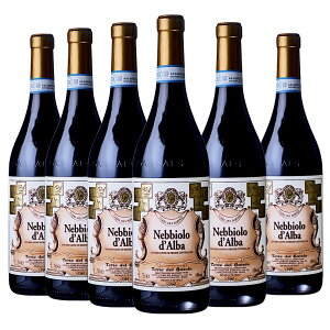[6�{�Z�b�g] �l�b�r�I�[���E�_���o [2021] (�e�b���E�f���E�o���[��) / Nebbiolo d'Alba (Terre del Barolo) / �C�^���A / �s�G�����e / �ԃ��C�� / �t���{�f�B / 750ml