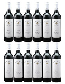 [12本セット] ホワイトラベル シラーズ (アラミス ヴィンヤーズ)　White Label Shiraz (Aramis Vineyards)　オーストラリア マクラーレン ヴェイル 赤 フルボディ 750ml