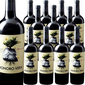 [12本セット] オノロ・ベラ・オーガニック (ヒル・ファミリー・エステーツ) Honoro Vera Organic (Gil Family Estates)　スペイン フミーリャ 赤 フルボディ 750ml　【ヴィーガン（VEGAN）認証あり】