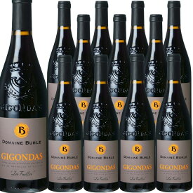 [12本セット] ジゴンダス・レ・フォイユ (ドメーヌ・ビュルル)　Gigondas Les Fouilles (Domaine Burle)　フランス コート・デュ・ローヌ 赤 フルボディ 750ml