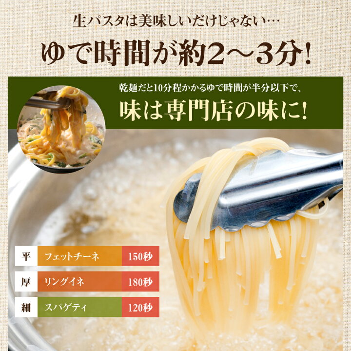 楽天市場 生パスタ フェットチーネ お買い得業務用商品 生パスタ フェットチーネ50食 生麺 お得 時短 本格パスタ スパゲティ モチモチ食感 どんまい