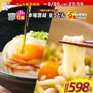 送料無料 うどん 讃岐うどん 生うどん 9食セット 生麺 300g×3袋 冷やし 温うどん 両対応 香川 頑固父さ…