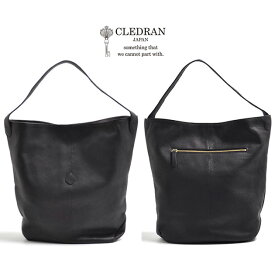 CLEDRANクレドラン GALE LEATHER HALF SHOULDER (ガレショルダー)カラー：BLACK本品はポイント＋9倍です！