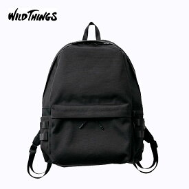 WILD THINGS（ワイルドシングス） ポリーコーデュラデイパック(バックパック・リュックサック)SIZE:27L COLOR:BLACK[正規取扱品]