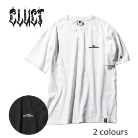 CLUCT[クラクト] QUALITY GARMENTS[RUSSELL S/S TEE] アートワークロゴ刺繍半袖Tシャツ本品はポイント＋9倍です！