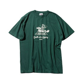 CLUCT[クラクト] DEATH COMES RIPPING[S/S TEE] グラフィックアートワークプリント半袖Tシャツ本品はポイント＋9倍です！