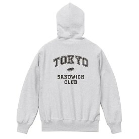 TOKYO SANDWICH CLUB[東京サンドウィッチクラブ] T.S.C-CLG H.D.P アートロゴプリントデザインスウェットパーカー