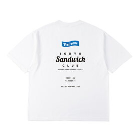 TOKYO SANDWICH CLUB[東京サンドウィッチクラブ]- T.S.C-INFO B.S.T - アートロゴインフォメーション半袖Tシャツ本品はポイント＋9倍です！