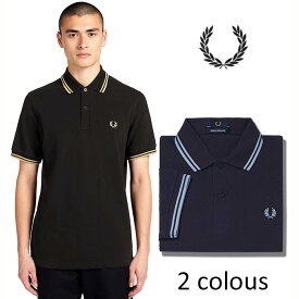 FREDPERRY[フレッドペリー] - THE FRED PERRY SHIRT - M12 - ティップライン半袖鹿の子ポロシャツ【日本代理店正規品】本品はポイント＋2倍です！