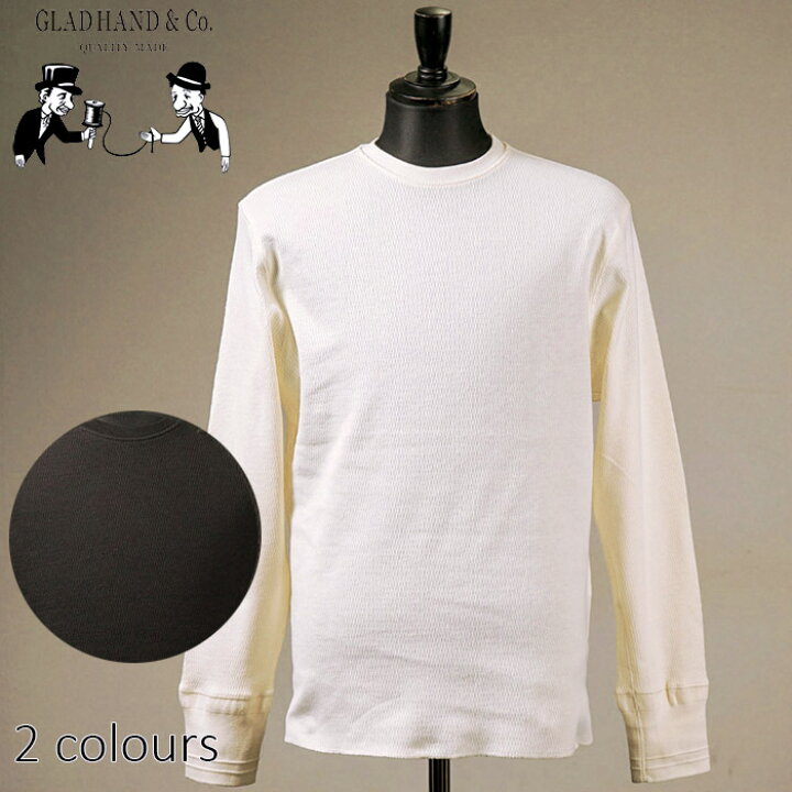 楽天市場】GLADHAND[グラッドハンド]WIDE WAFFLE L/S T-SHIRTS 
