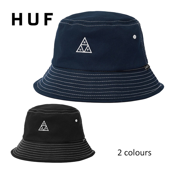 HUF(ハフ) - HUF SET TT BUCKET - アートロゴ刺繍バケットハット【日本代理店正規品】：ＤＯＮＮＡ
