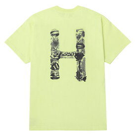 【日本代理店正規品】HUF (ハフ ) - H-ST TEE S/S - アートワークロゴプリント半袖Tシャツ