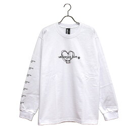 UNCHANGING LOVE [アンチェンジングラブ] LS WIND UP LOVE TEE SHIRT アートロゴプリント長袖Tシャツ