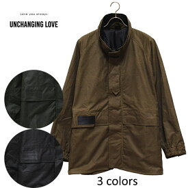 UNCHANGING LOVE [アンチェンジングラブ] WAX JACKET オイルドコットンフィールドジャケット本品はポイント＋9倍です！