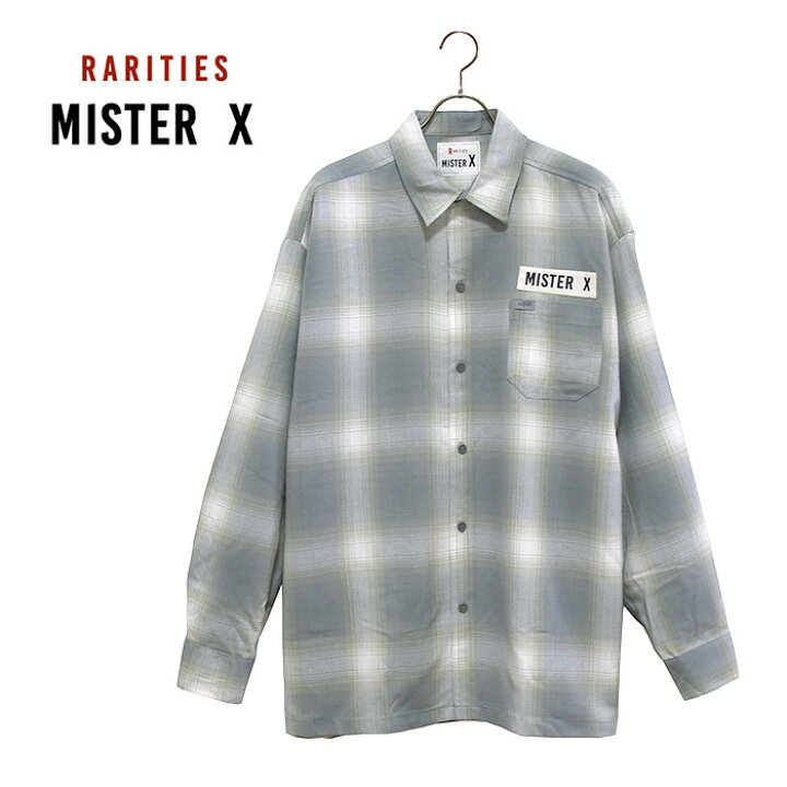 楽天市場】MISTER X [ミスターエックス] MRX CALIFORNIA CHECK SHIRTS 