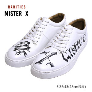 {i̓|Cg{9{łIMISTER X [~X^[GbNX]- PRISONER SHOES HAND PAINT - nhyCgPUU[[XAbvXj[J[SIZE:43i28cmxjCOLOUR:WHITE