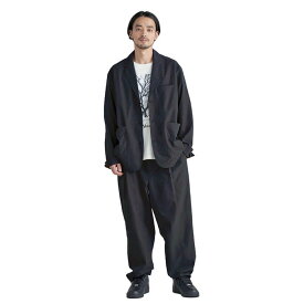 NANGA（ナンガ） DOT AIR COMFY TUCK TAPERED PANTSドットエアコンフィー タック テーパードパンツCOLOUR:BLACK (ダークグレー系)[正規取扱品]本品はポイント＋4倍です！ (NW2311-1I235)