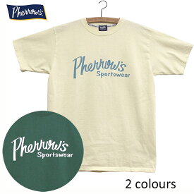 PHERROW'S(PHERROWS)/フェローズプリント半袖Tシャツ[PT1]本品はポイント＋1倍です！