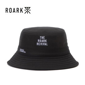 THE ROARK REVIVAL(ロアークリバイバル) TRIP OBSESSED BUCKET HAT - HIGH HEIGHTアートロゴ刺繍バケットハットCOLOUR: BLACK　SIZE:FREE【日本代理店正規品】