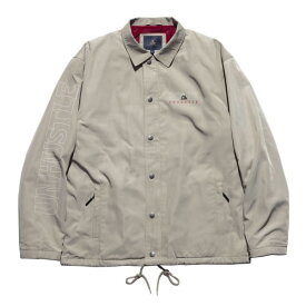 SALE・30%OFF【セール】THE ROARK REVIVAL(ロアークリバイバル)UNHUSTLE COACHES JACKETアートロゴプリントコーチジャケットCOLOUR:SAND【日本代理店正規品】