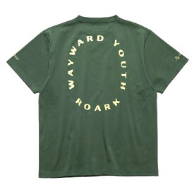 【日本代理店正規品】THE ROARK REVIVAL(ロアークリバイバル)WAYWARD YOUTH FINE TECH DRY TEEアートロゴバックプリント半袖Tシャツ