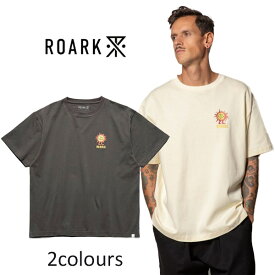 【日本代理店正規品】THE ROARK REVIVAL(ロアークリバイバル)SARDEGNA SUN 9.3oz H/W TEEグラフィックアートワンポイント刺繍半袖Tシャツ