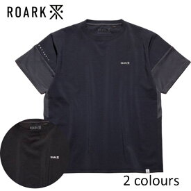 THE ROARK REVIVAL(ロアークリバイバル)DELTA QUICK DRY TEE - w/Polartecロゴプリントクイックドライ半袖Tシャツ【日本代理店正規品】