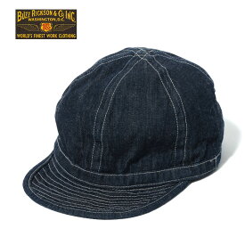 BUZZ RICKSON'S（バズリクソンズ）[東洋エンタープライズ] HAT, WORKING, DENIM (MOD.) デニムキャップCOLOUR:421A) INDIGO ONE WASH【正規取扱品】