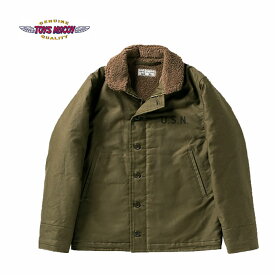 TOYS McCOY （トイズマッコイ） - N-1 DECK JACKET - N-1デッキジャケットCOLOUR:OLIVE (160)【正規取扱品】本品はポイント＋9倍です！