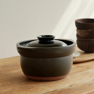 火加減調整いらず 厚手 ごはん 土鍋 ご飯 3合 萬古焼き 土なべ ご飯鍋 ごはんなべ 直火専用・レンジ温めOK 家族 料理 贈り物 セラミックコーティング ガス専用 炊飯鍋 (No.09000678)