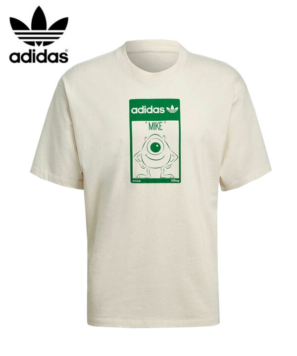 楽天市場 アディダス Adidas トップス Mike Tee マイクtシャツ Gp3393 レディース 半袖 カットソー ロゴt プリントt ディズニー モンスターインク 正規品 21ss クルーネック 丸首 コットン ホワイト ウィメンズ Donoban ドノバン