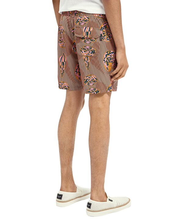 楽天市場】SCOTCHSODA スコッチソーダ ショーツ ショートパンツ 水着 Printed recycled polyester swim shorts ブラウン 貝殻 シェル ストライプ 292-38600 メンズ ボトムス カジュアル ハーフパンツ : DONOBAN(ドノバン)