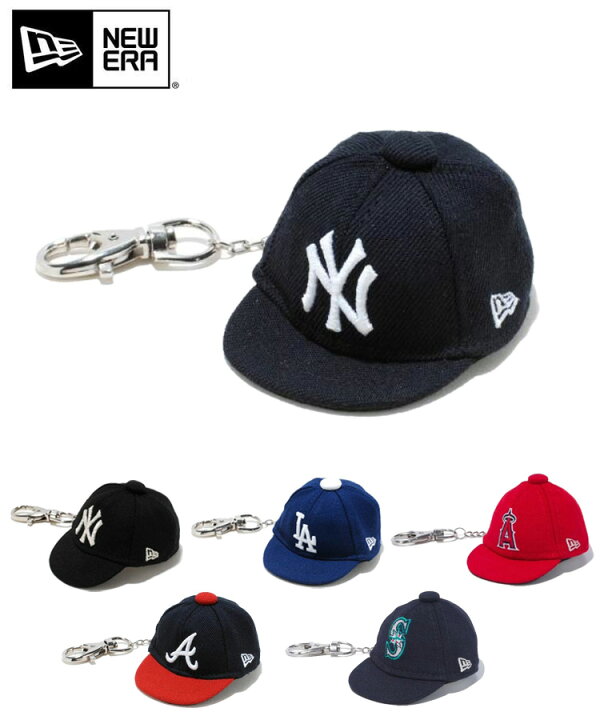 楽天市場】NEW ERA ニューエラ キャップキーホルダー 6カラー MLB 小物 