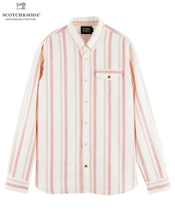 楽天市場】SCOTCH&SODA スコッチ&ソーダ シャツ Yarn-dyed organic 