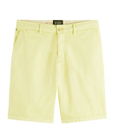 SCOTCH&SODA スコッチ&ソーダ メンズ ショーツ Stuart garment-dyed pima cotton short レモネード 292-52504 ハーフパンツ　ボトム ショートパンツ パンツ 送料無料