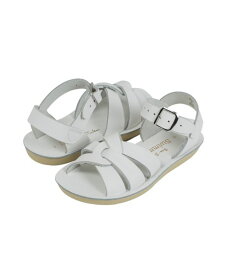 SALT WATER SANDALS ソルトウォーター サンダル キッズ Salt-Water Swimmer シューズ 靴 革 子供用 レザーサンダル 海辺 ビーチ プール 本革 国内正規品 2023 新作 ホワイト ブラウン ライトブルー