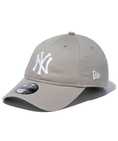 NEW ERA ニューエラ キャップ 9TWENTY メンズ レディース ベージュ クロスストラップ ウォッシュドコットン ニューヨーク・ヤンキース カーキ ブラック MLB レディース 帽子 刺繍 ローキャップ ヤンキース サイズ調整 20カラー