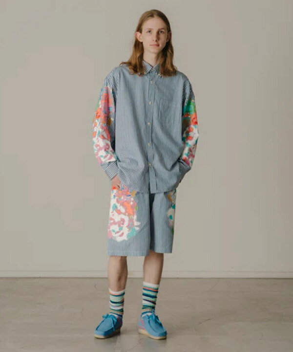 楽天市場】FACETASM ファセッタズム シャツ メンズ SPRAYPRINT SHIRT 