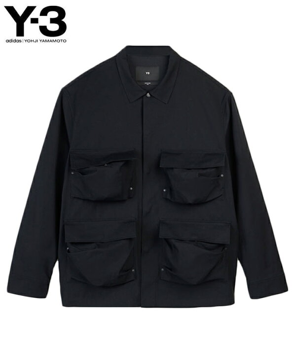 楽天市場】Y-3 ワイスリー メンズ シャツ LS PKT SHIRT IR6248 