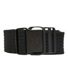 Y-3 ワイスリー メンズ ベルト Y-3 UTILITY BELT IU4623 ブラック アクセサリー バックル シンプル メタルバックル adidas yohji yamamoto ヨウジヤマモト