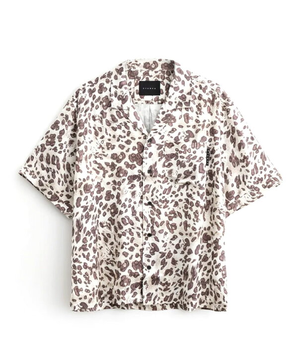 楽天市場】STAMPD スタンプド メンズ シャツ LEOPARD CAMP COLLAR 