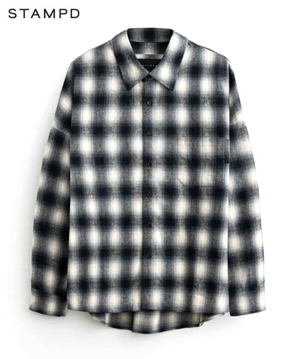楽天市場】STAMPD スタンプド メンズ シャツ OVERSIZED PLAID 