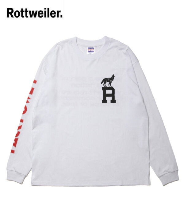 楽天市場】ROTTWEILER ロットワイラー メンズ Tシャツ DOG LOGO LS TEE 
