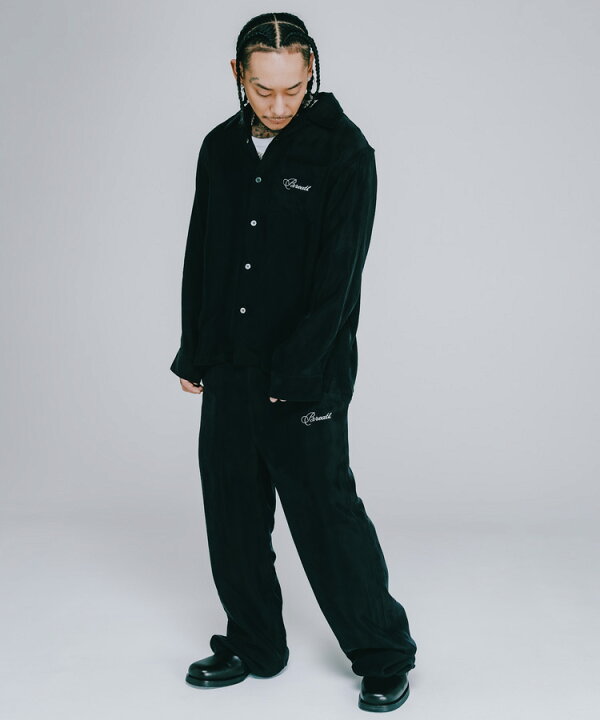 楽天市場】BREATH ブレス メンズ シャツ SCRIPT LOGO SATIN SHIRT 