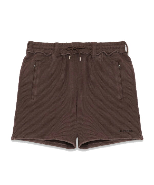 楽天市場】MLVINCE メルヴィンス メンズ パンツ KNIT SHORTS ストーン 