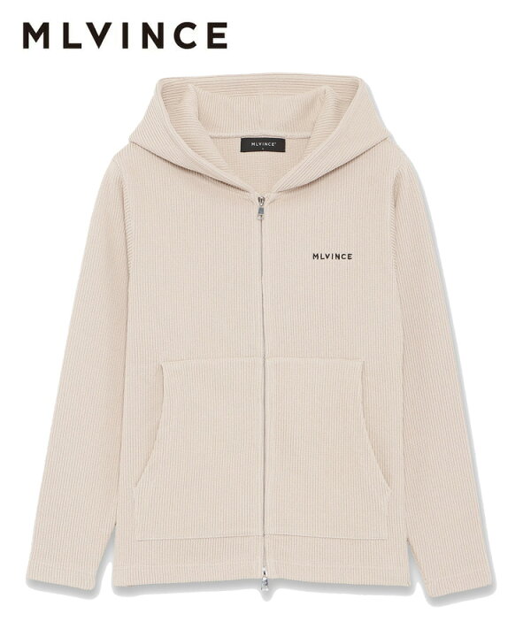 楽天市場】MLVINCE メルヴィンス メンズ パーカー KNIT ZIP HOODY 