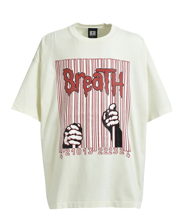 楽天市場】BREATH ブレス メンズ Tシャツ FREE LOGO TEE クリーム 