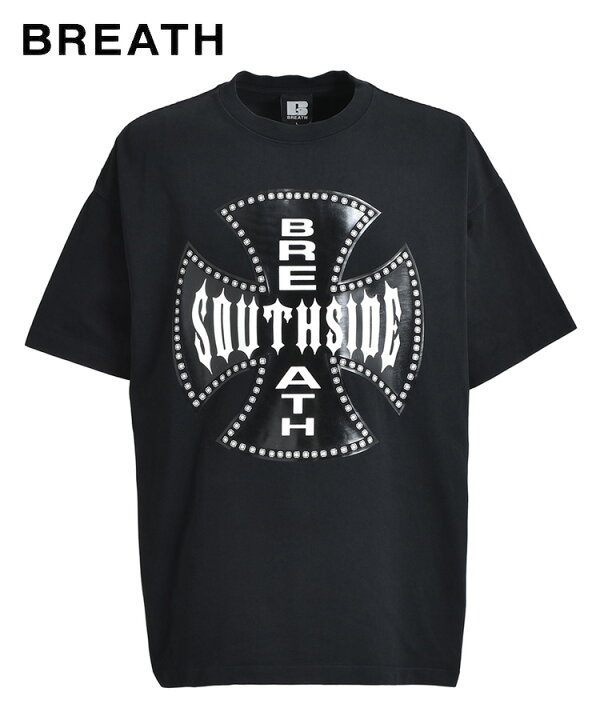 楽天市場】BREATH ブレス メンズ Tシャツ SOUTHSIDE CROSS LOGO TEE 