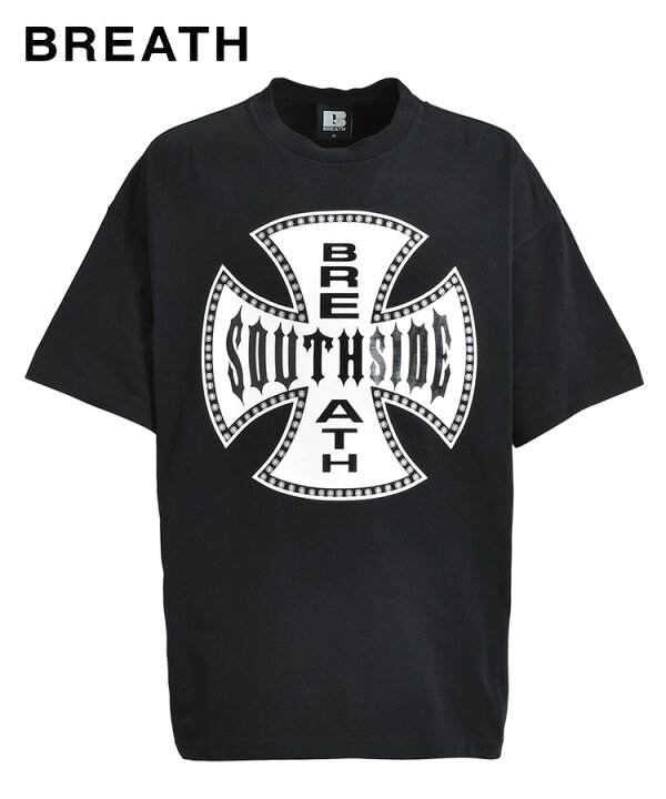 楽天市場】BREATH ブレス メンズ Tシャツ SOUTHSIDE CROSS LOGO TEE 